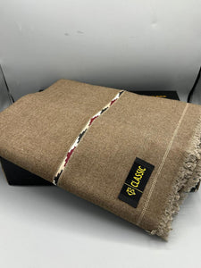 Pure  brown Angora Shawl