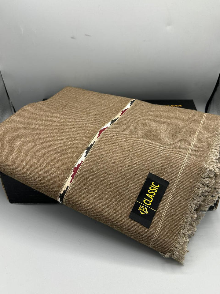 Pure  brown Angora Shawl