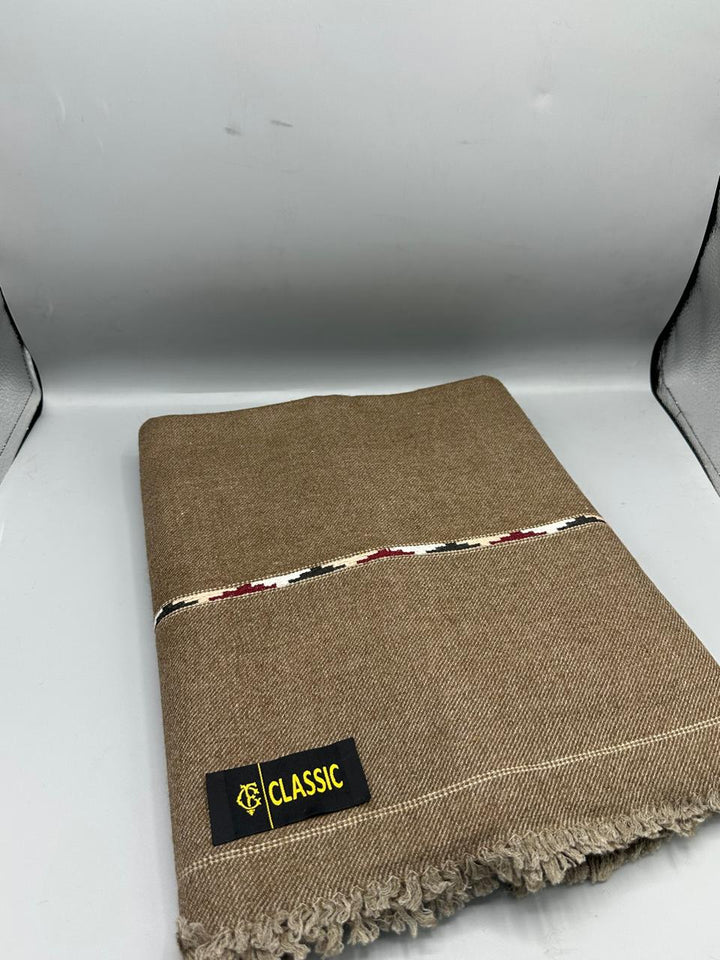 Pure  brown Angora Shawl