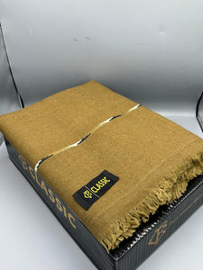 Pure Angora Shawl light camel