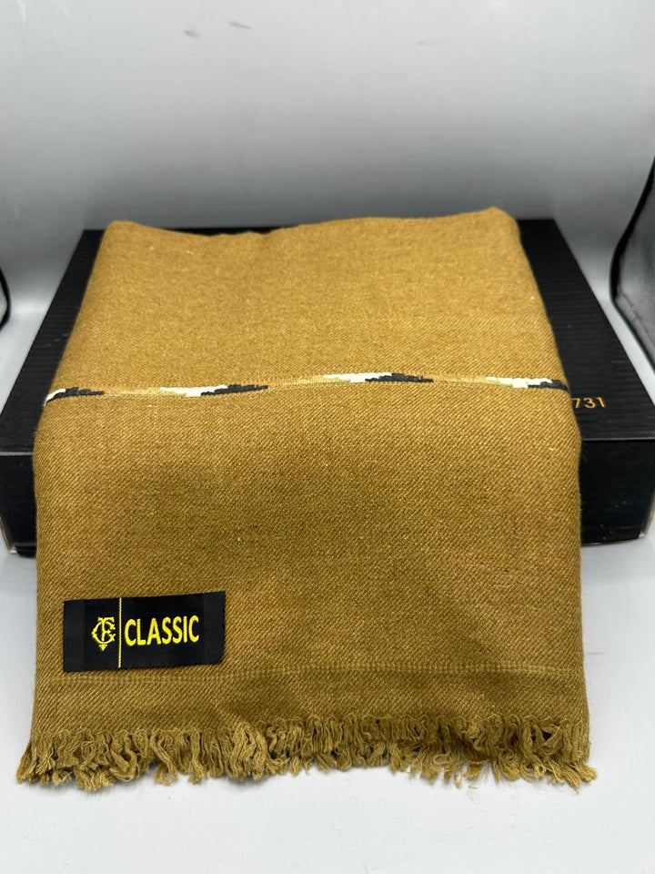 Pure Angora Shawl light camel