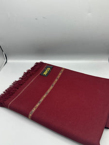 premium Mahroon Angora Shawl