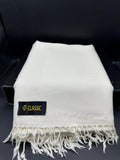 premium Australian Lamb Woolen plain white shawl