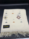 premium shatush women shawl off white