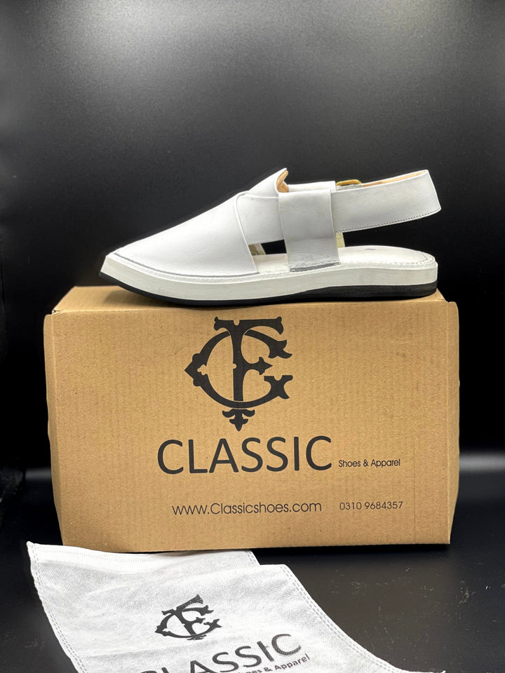 Classic white kaptan