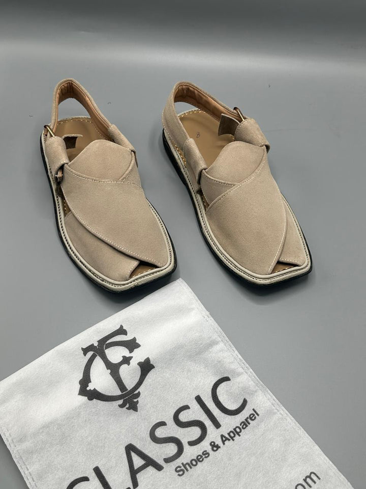 Suede Traditional Grey